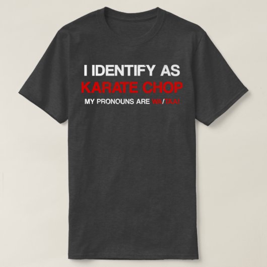 Karate Chop 1 T-shirt (Design voorkant)