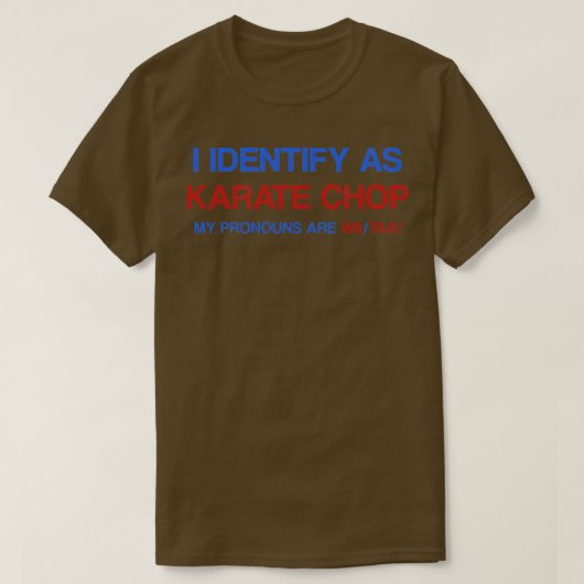 Karate Chop T-shirt (Design voorkant)