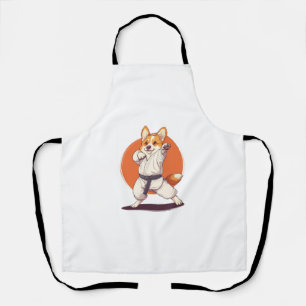Karate Corgi � Vechtkunst Hond Schort