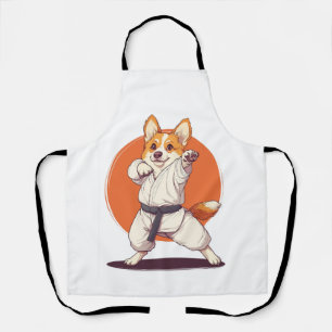 Karate Corgi � Vechtkunst Hond Schort