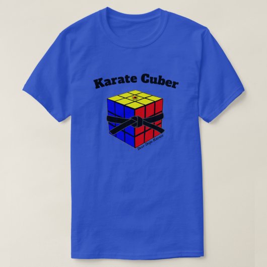 Karate Cubers-Shirt T-shirt (Design voorkant)