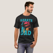 Karate Dad Best Daddy Ever MMA Martial Artist Fath T-shirt (Voorkant volledig)