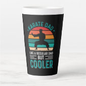 Karate Dad Latte Mok (Voorkant)