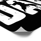 Karate Dad - Martial Arts Coach Karateka Taekwondo Poster (Hoek)