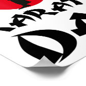 Karate Dad Martial Arts Poster (Hoek)