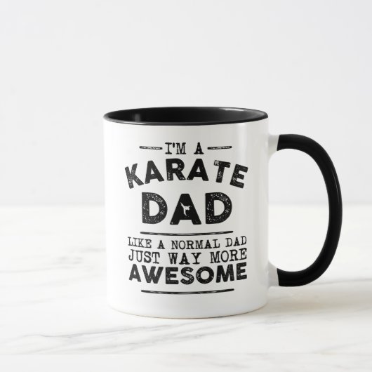 Karate Dad Mok (zwart) (Rechts)