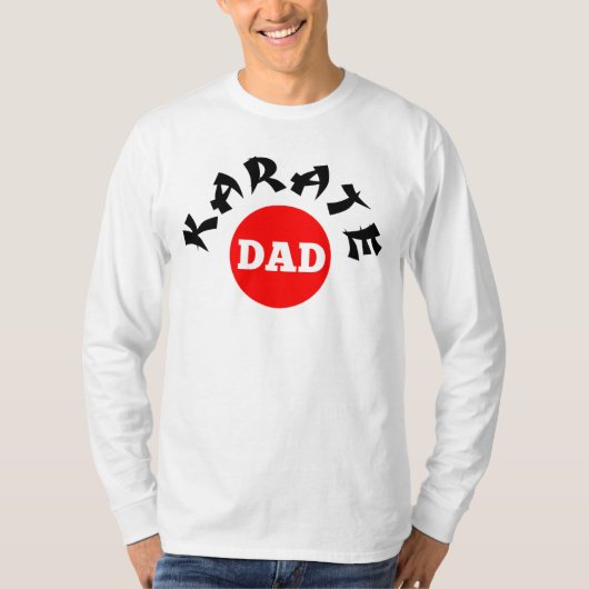Karate Dad T-shirt (Voorkant)