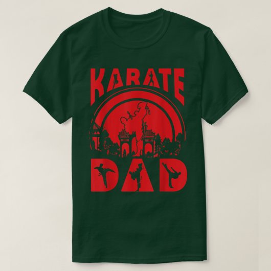 Karate Dad T-shirt (Design voorkant)