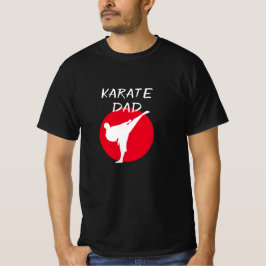 Karate Dad t shirt voor vader van het kind