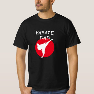 Karate Dad t shirt voor vader van het kind