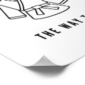 Karate de weg naar weg poster (Hoek)