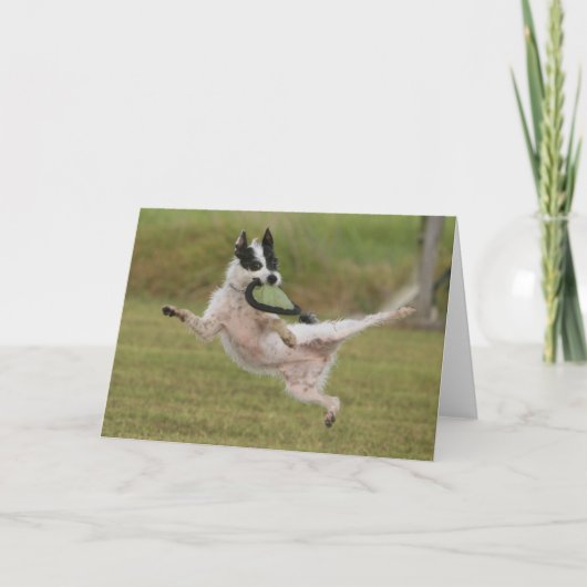 Karate', de Winnaar van de Wedstrijd van de foto Kaart (Voorkant)