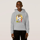 Karate Dog | Kinder Hoodie (Voorkant volledig)