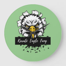 Karaté Eagle Fang T-Shirt Keramische Ornamenten Wo