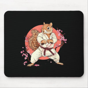 Karate Eekhoorn Sakura Kickboksen Vechtsporten Muismat