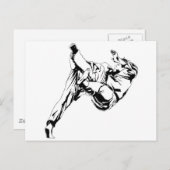 Karate en een judo. Technische aspecten van de tro Briefkaart (Voorkant / Achterkant)