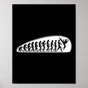 Karate Evolutie Mma Kickboksen Muay Thai Jiu Jits Poster