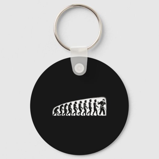 Karate Evolution Mma Kickboxing Muay Thai Jiu Jits Sleutelhanger (Voorkant)