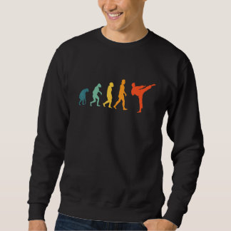 Karate Evolution Retro Martial Arts Jiu Jitsu Blac Trui