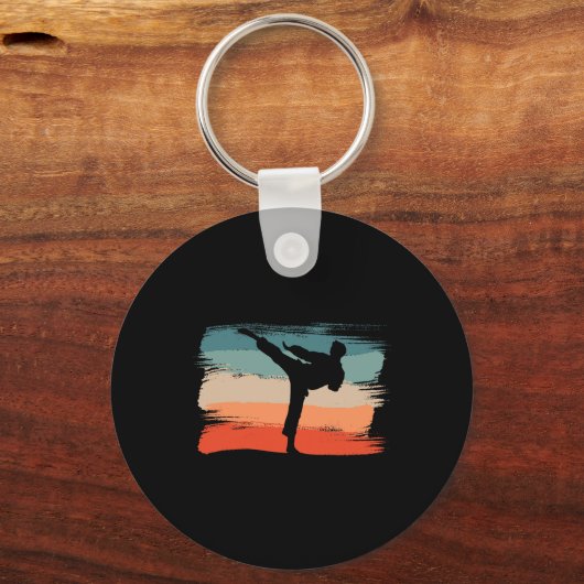 Karate Fan Article Martial Arts Accessories Traini Sleutelhanger (Voorkant)