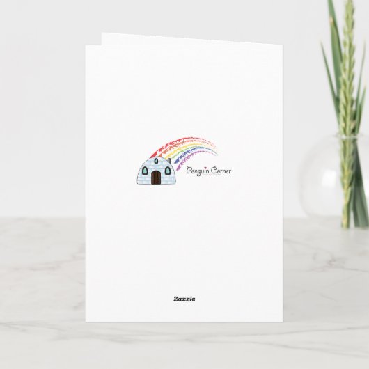 Karate feliciteert Brown Belt Kaart (Achterkant)