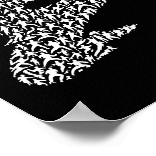 Karate Fighter And Kung Fu  Poster (Hoek)