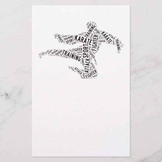 Karate Flyer (Voorkant)
