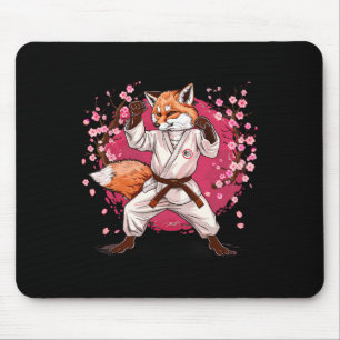 Karate Fox Motief Taekwondo Jiu-jitsu Mma Kickboks Muismat