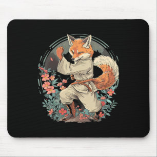 Karate Fox Motief Taekwondo Jiu-jitsu Mma Kickboks Muismat