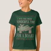 KARATE FUNNY CHRISTMAS QUOTES UGLY SWEATER T-SHIRT (Voorkant)