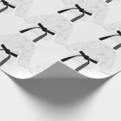 Karate Gi Black Belt Cadeaupapier (Hoek)