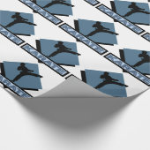 Karate Gift Wrapping Paper Martial Arts gift Cadeaupapier (Hoek)