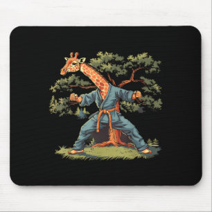 Karate Giraffe Motief Taekwondo Jiu-Jitsu Mma Muismat