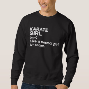 Karate Girl definitie als een normaal spel maar co Trui