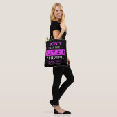 Karate Girl Funny Black Belt Taekwondo Fighting Tote Bag (Op model)