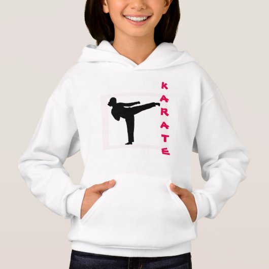 Karate Girl Hoodie (Voorkant)