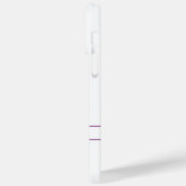 Karate Girl Pink Paars Modern Martial Art uit Japa Case-Mate iPhone Case (Achterkant / Links)