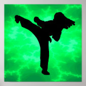 Karate Girl Poster (Voorkant)