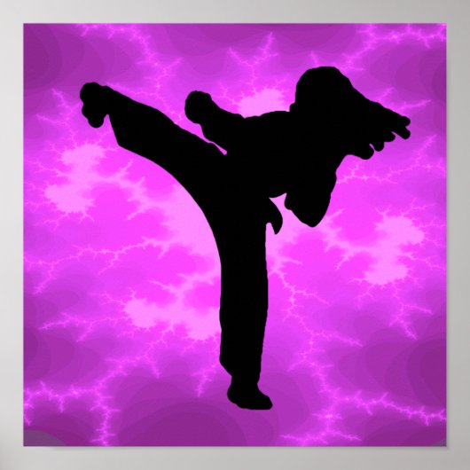 Karate Girl Poster (Voorkant)