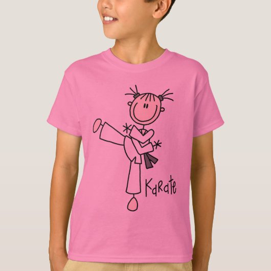 Karate Girl Tshirts en Gifts (Voorkant)