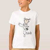 Karate Girl Tshirts en Gifts (Voorkant)