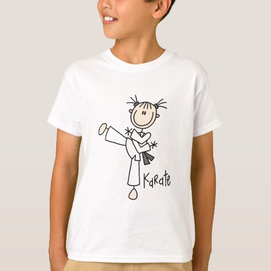 Karate Girl Tshirts en Gifts (Voorkant)