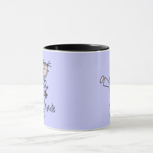 Karate Girl Tshirts en Gifts Mok (Midden)