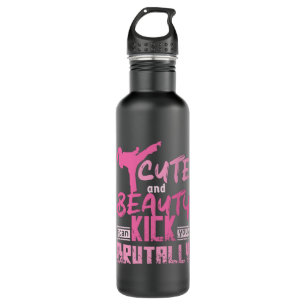 Karate Girl Waterfles