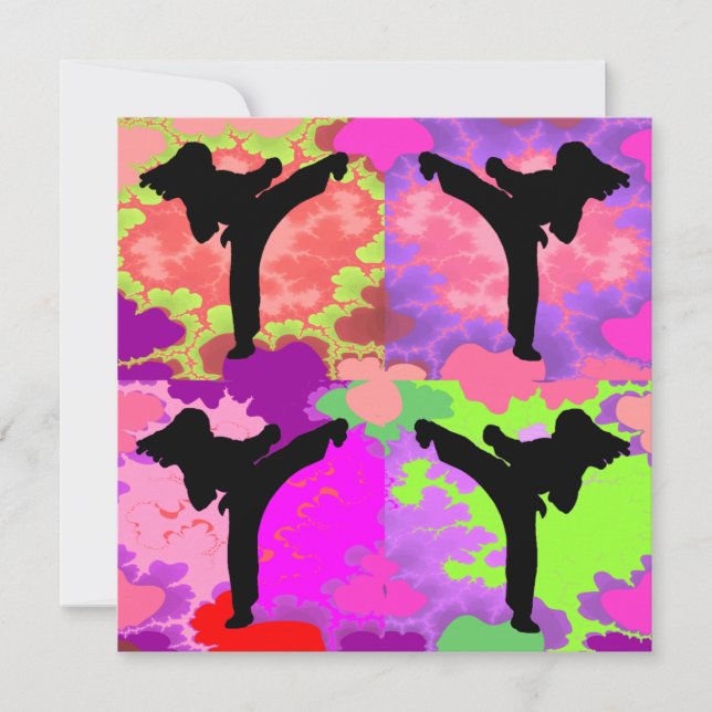 Karate Girls Birthday Party (Voorkant)