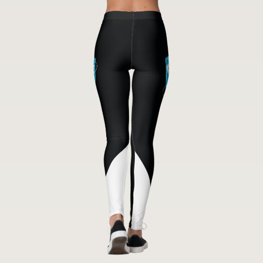 Karate Girls - Leggings Black (Achterkant)