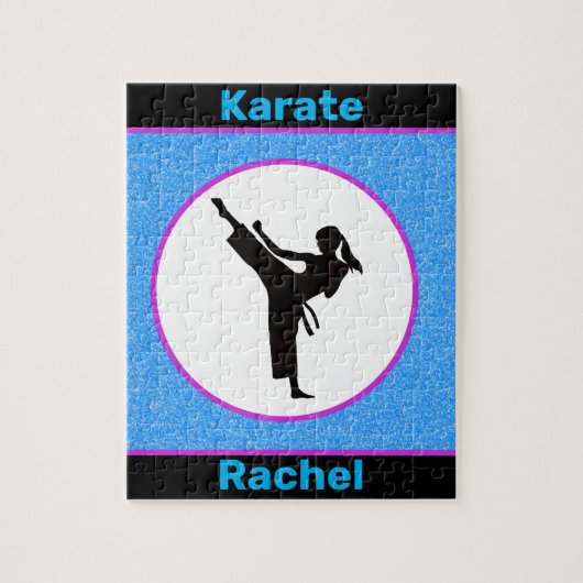 Karate Girls Sparkle Legpuzzel (Verticaal)