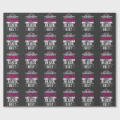 Karate Girls vergeten prinses een zwarte gordel te Cadeaupapier (Vlak)