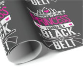 Karate Girls vergeten prinses een zwarte gordel te Cadeaupapier (Rol Hoek)