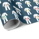 Karate Gis Kostuums en Riemen, Krijgskunst Cadeaupapier (Rol Hoek)